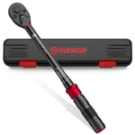 Suercup 3/8-INCH Drive Click Torque Wrench 3/8" 5-45 FT.LB/6.8-61N.M, Black. Fixed Price $49.08.