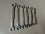 Vtg Craftsman Open Box End Wrenches Vv 44701, 44696, 44384 Some. Fixed Price $17.95.