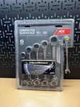 Ace Combination Gearwrench Set Sae, 6 Pc. Premium Life Time Warranty. Fixed Price $25.00.