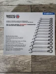 Matco Tools 12 Piece 72 Tooth Reversible Combination Ratcheting Wrench Set Metri. Fixed Price $300.00.