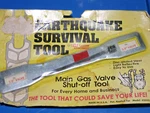 Ready America Earthquake Survival Tool Gas Shut Off Wrench #3333 Usa. Fixed Price $9.99.