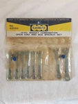 Globemaster Midget Combination Open End And Box Wrench Set 62090 Partial. Fixed Price $17.88.