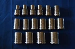 Craftsman 16 Pc 1/2 In Dr. Laser And Etch 12 Pt 9-24 Mm Metric Socket 618. Fixed Price $45.49.