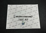 Snap-on Tools Usa New 3/8 Sae 6-POINT Chrome Combination Wrench OSH12B. Fixed Price $64.25.