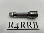 Snap-on Tools Usa New 3/8" Drive 3" Length Knurled Chrome Socket Extension FXK3. Fixed Price $29.95.