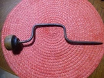 Vintage Antique Crank Offset Rapid Speed Wood Handle Screwdriver W/nice Bit. Fixed Price $16.00.