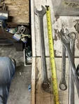 Proto 1242 1-5/16 Point Combination Wrenchwrench Satin Finish Usa. Fixed Price $40.00.