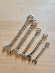 Vintage Kr Tools Drop Forged Combination Wrench Set. 5 Pieces. Taiwan. Fixed Price $16.99.