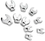 Powerbuilt Piece 3/8-INCH Drive Sae And Metric Crowfoot Wrench Set, 10-18MM. Fixed Price $54.99.