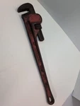 Vintage Olympia 24" Heavy Duty Pipe Wrench Weighs 9LBS. Fixed Price $16.33.