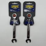 Gearhead 2PC Ratcheting Combination Wrench 14MM Metric Set 72-T 12-POINT. Fixed Price $14.99.