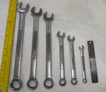 Vintage Craftsman Combination Wrenches Set Of 6. Fixed Price $45.00.