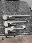Snap-on 3 Pc Pipe Wrench Set PWA14A PWA18A PWA24A Brand New/never Used!!!. Fixed Price $595.95.