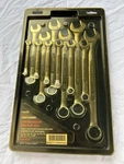 Minty Craftsman ( 12-PIECE ) # 44741 Standard Combination Wrench Set 1/4" -7/8. Fixed Price $94.48.
