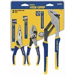 3 Piece Pro Plier SET(6"LONG Nose& SLIP/10" Groo. Fixed Price $50.59.