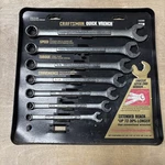 Craftsman 8-PC Quick Wrench Set Sae, 942358, Made Usa Missing 5/16. Fixed Price $24.00.
