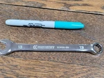 Crescent CCW24-05 13 Mm Full Polish Chrome 12-POINT Combination Wrench New. Fixed Price $7.00.