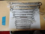 Craftsman 12 Pc Sae Double Box End Wrench Set Pt 1/4" Thru 1-5/16". Fixed Price $240.00.