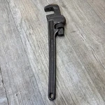Vintage Heavy Duty Pipe Wrench 18 Inch Old Ridgid Patent 1727623. Fixed Price $11.75.
