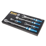 Titan 12175 Swivel Head And Flat Ratchet Set, 90 Tooth, 5-PIECES. Fixed Price $195.81.