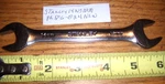 Stanley 15MM X 14MM Open End Wrench # 86-824 Usa New Free Shipping. Fixed Price $13.99.
