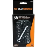 Gearwrench 85035 35-PC 1/4" Microdriver Set Ratchet Sae/metric. Fixed Price $79.99.