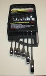 New Kt Industries 4-2606 Piece Metric Ratcheting Wrench Set Free Shipping. Fixed Price $29.99.