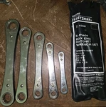 Sears Craftsman 9-4368 5 Piece Box End Ratcheting Wrench Set / Usa With Bag. Fixed Price $26.99.