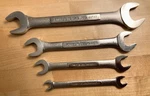 Craftsman Open Ended Wrench Lot (4) Vv 44571 44572 44582 44579 1/4"-3/4". Fixed Price $24.99.