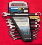 Kobalt Tools New 8 Piece Universal Spline Metric Combination Wrench Set. Fixed Price $74.95.