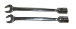 Vintage Snap-on Flex Head Open End Alignment Wrenches 11/16 3/4 Fho 24 22. Fixed Price $52.20.