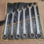 Vintage Challenger Sae Combination Wrench Set 7/16 -3/4 No 6150 Tools Proto. Fixed Price $45.00.
