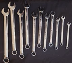 Snap On Tools 11PC Flank Drive Sae Set Standard 3/8-1 Wrenches Oex Usa. Fixed Price $349.99.