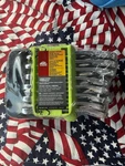 Mac Tools SRWMS214PTAGR 14-PC Metric Stubby Reversible Ratcheting Wrench Silver. Fixed Price $279.00.