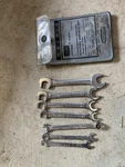 Sears Craftsman Metric Ignition Combination Wrench Set #44505 Vintage Usa Tools. Fixed Price $23.90.