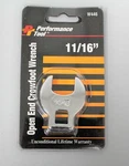 Performance Tool 11/16MM Open End Crowfoot Wrench W446. Fixed Price $7.85.