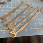 Snap On Lta 4-PIECE 7/16"- 7/8" Low Torque Slimline Open End Wrench Set. Fixed Price $111.96.