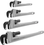 4-PIECE Heavy Duty Aluminum Pipe Wrench Set Adjustable 10"-24" Sizes. Fixed Price $158.99.