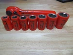 Piece Knipex 1000V Insulated Sae 3/8" Socket Wrench Set. Fixed Price $150.00.