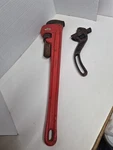 B&c 10 In Curved Wrench Mit 24 Pipe. Fixed Price $45.00.