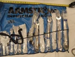 Armstrong Industrial Standard Sae Full Polish Wrench Set Usa 5/16" 1-1/4" 15PC. Fixed Price $499.99.