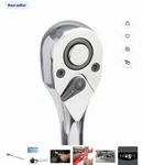 Hart 1/2 Head Ratcheting Wrench Chrome Vanadium Steel Finish. Fixed Price $16.50.