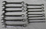 Snap-on 13PC Metric 12PT Short Combination Wrench Set 7-19MM #OEXSM714K. Fixed Price $269.99.