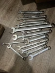 Lot Of 18 Snap On Wrenches. Various Sizes.. Fixed Price $180.00.