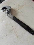 Craftsman 50846 Extreme Grip 12" Breaker Wrench Adjustable Jaws. Fixed Price $25.00.