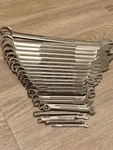Sears Craftsman Tools Usa Nos 25PC Complete Metric Combo Wrench Set 6-32MM. Fixed Price $609.99.