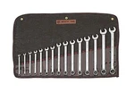 Wright Tool 15 Pc. Full Polish Metric Combination Wrench Set. Fixed Price $244.99.