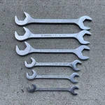 Vtg Cornwell Tools 6PC Sae 7/16" 15/16 4 Way Angle Open-end Wrench Set Usa. Fixed Price $168.71.