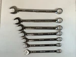 Kobalt 7PC Polished Sae Combination Universal Wrenches, 3/8IN. - 3/4IN. Purple. Fixed Price $15.50.