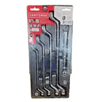 Craftsman Usa 5PC Sae 44349 Professional Polished Deep 45 Offset Box Wrench. Fixed Price $179.99.
